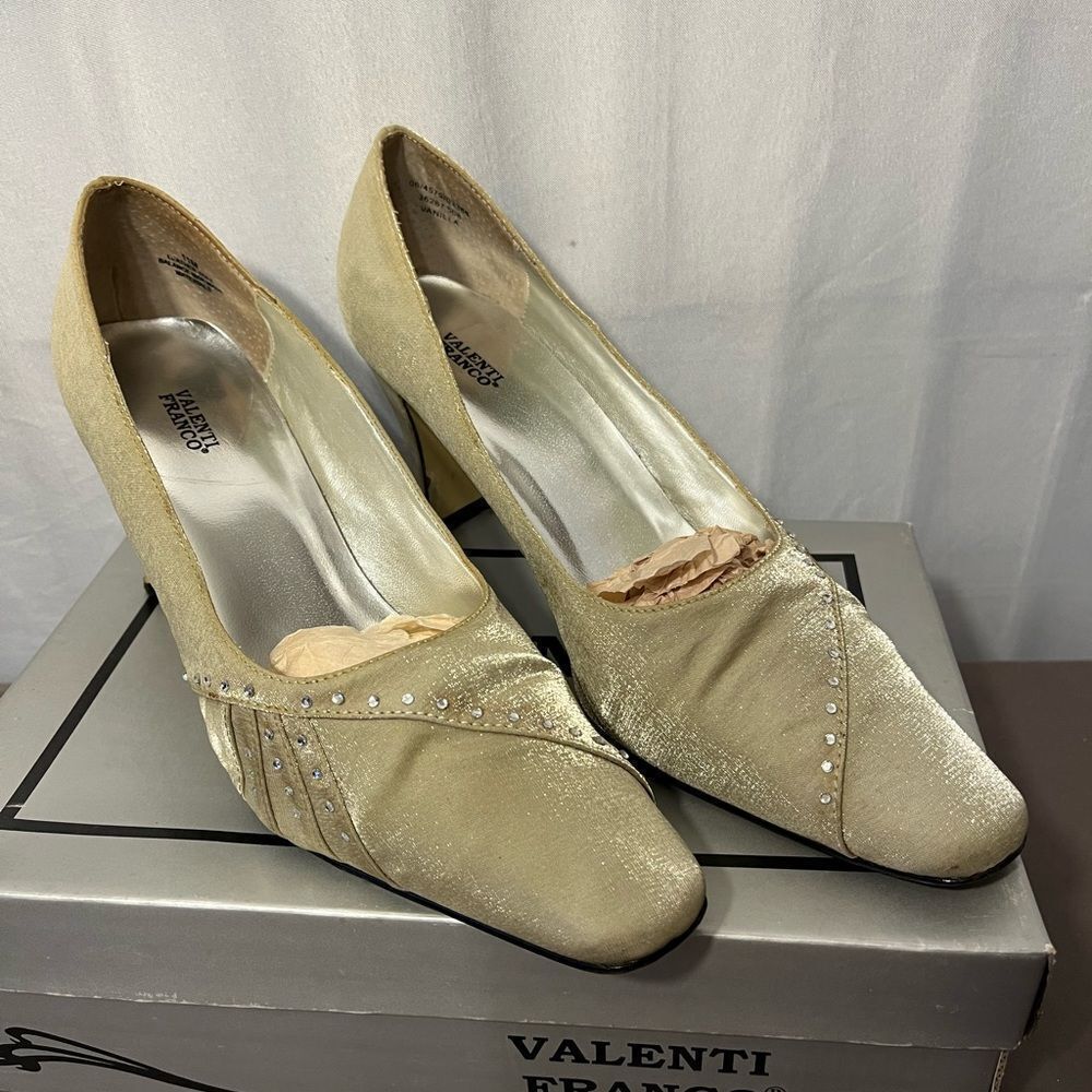Valenti Franco Vanilla Rhinestones Women’s 11M